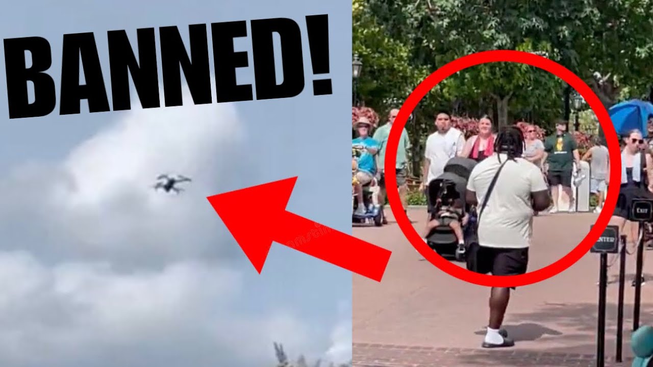 Disney Guest ILLEGALLY Flies Drone Over Epcot