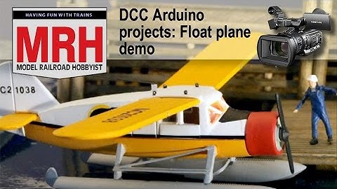 DCC Float Plane demo model trains | March 2017 Model Railroad Hobbyist | Geoff Bunza