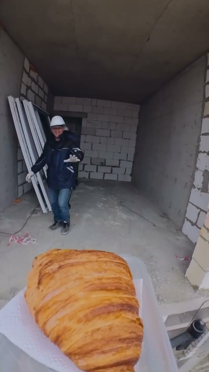 Drone Delivers Croissant To Random Workers || ViralHog