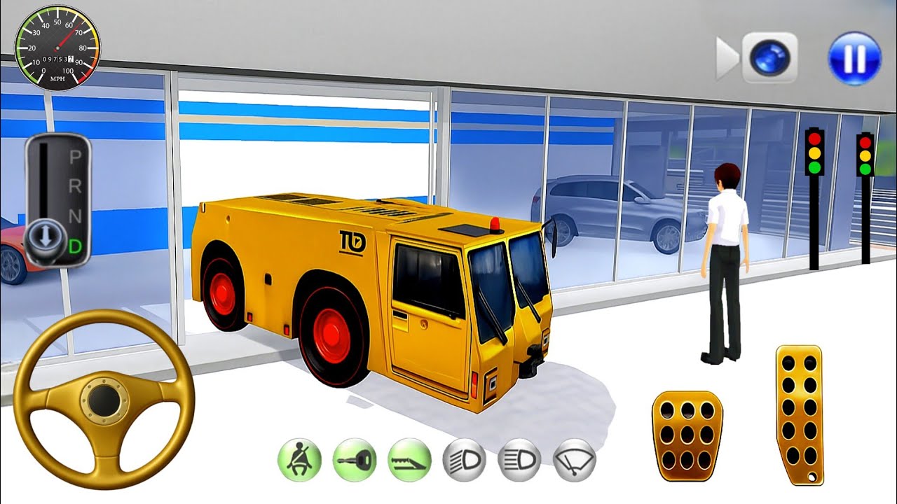 Today I Purchase Pushback Truck - 3D Driving Class Android Gameplay🚘 - Car Parking Games