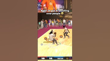 AI’s are OP in 2k24 😭💀 #2k #community #funny