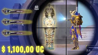 I Spent $1,100,00 UC on NEW Pharaoh Suit | PUBG MOBILE