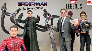 BRICK? Spider-Man No Way Home Marvel Legends MCU Doc Ock MJ Daredevil Matt Murdock Figure Review