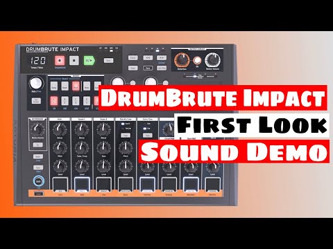 DRUMBRUTE IMPACT Analog Drum Machine - First Look & Sound Demo | SYNTH ANATOMY