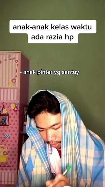 Ketika ada razia hp di sekolah | SITKOM