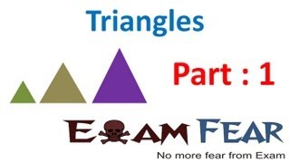 Maths Triangles part 1 (Similar Figures) CBSE class 10 Mathematics X