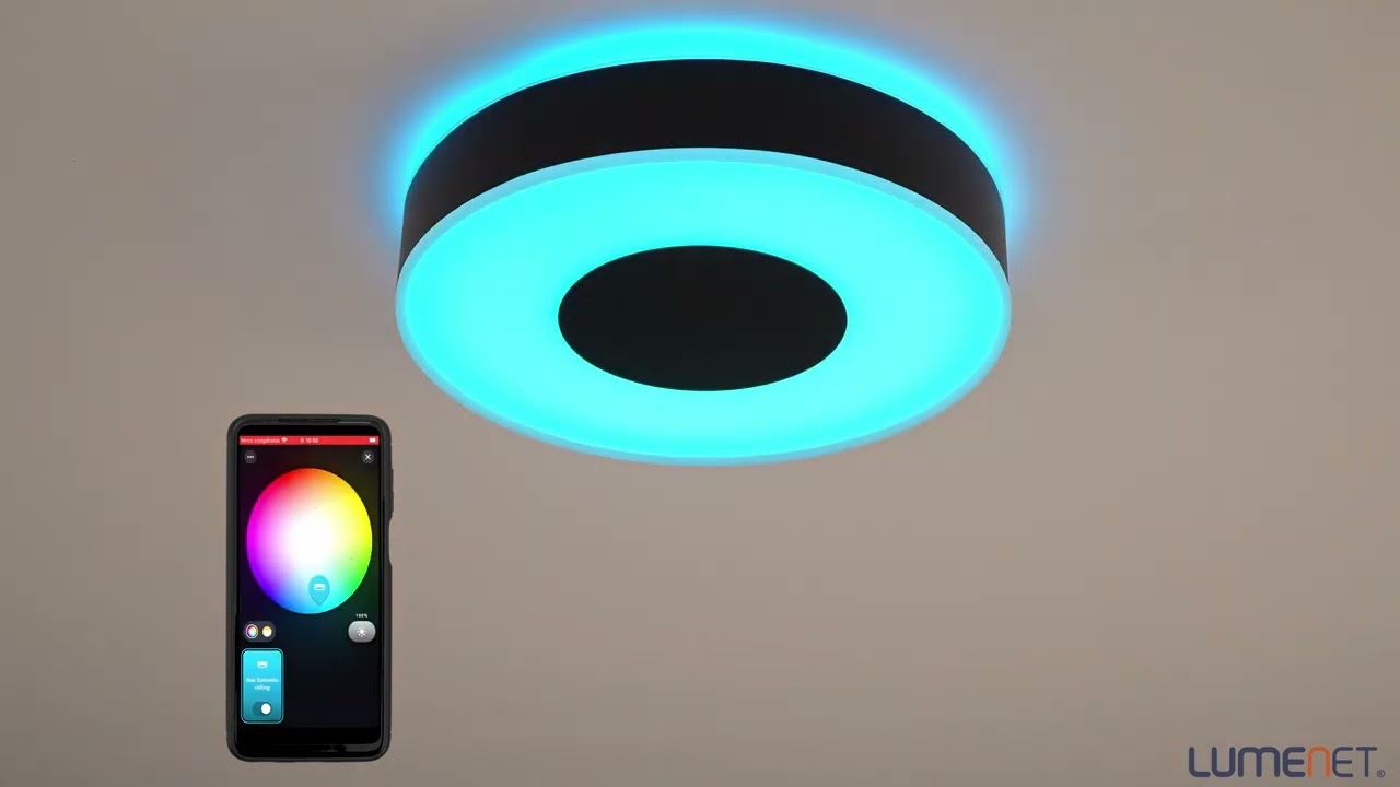 Plafonnier Philips Hue Xamento LED Blanc 8718696176559