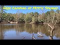 Free Camping at Mystic Springs Recreation Area in FL