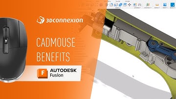 Fusion x 3Dconnexion - CadMouse benefits and features