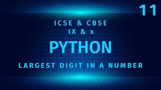 Class 10 Python | ICSE 10 Robotics and AI | CBSE 10 AI | ICSE Python | ICSE 10 python code 66