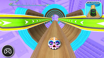 Going Balls - Gameplay Walkthrough Part 143 - Racing Game Levels 665-667 (iOS, Android)