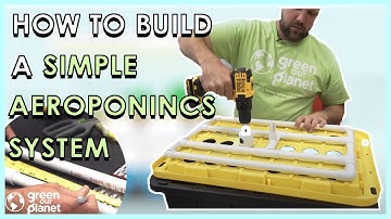 How to Build a Simple Aeroponics System