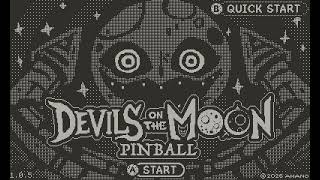 Devils on the Moon Pinball - Playdate Gameplay