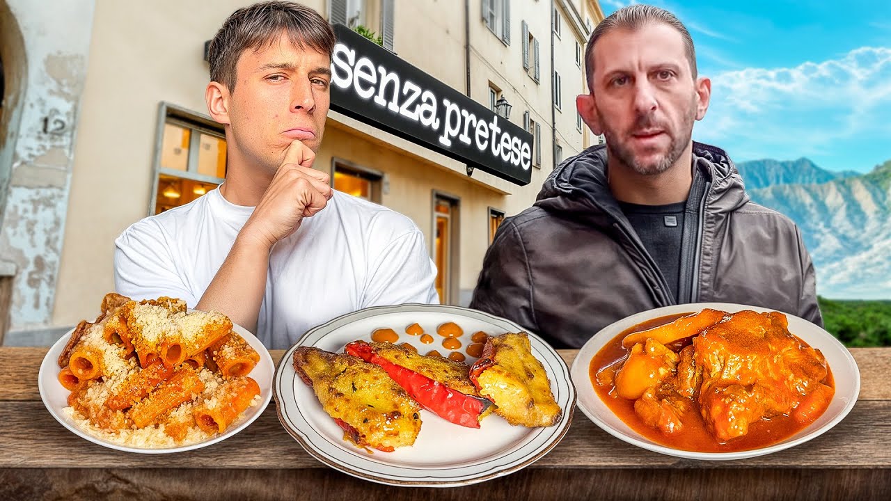 Mangio nell'OSTERIA di Franchino Er Criminale