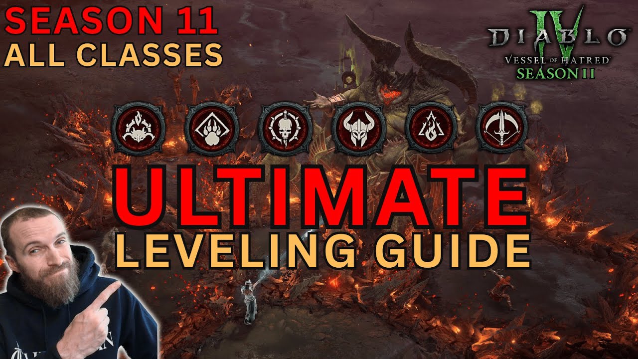 Diablo 4 Season 11 Ultimate Leveling Guide: All Classes! - YouTube