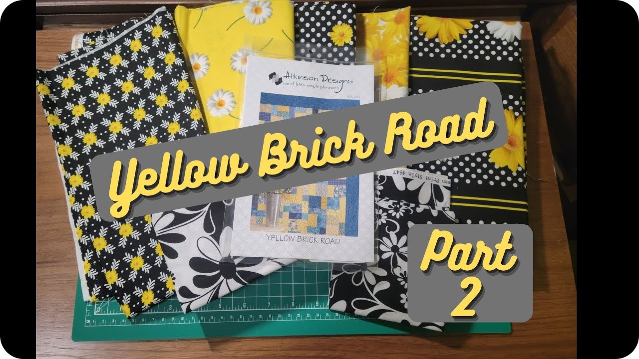 yellow brick road paper roll