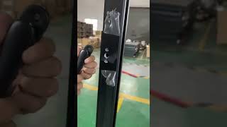 75 series thermal break aluminum folding door Install video