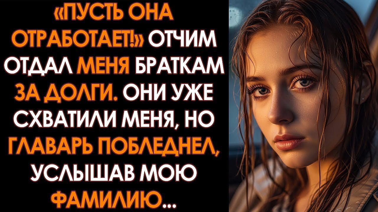 «Денег нет, забирай её!» — отчим отдал падчерицу бандитам за долги. Но Главарь побледнел, услышав...
