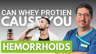 Whey Protein Builds Muscle… but Can It Also Give You Hemorrhoids? | Protein Shake Side Effects Does Protein Powder Cause Constipation