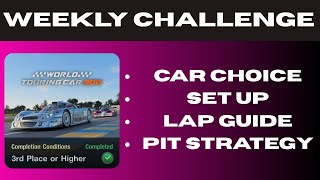 Gran Turismo 7 | World Touring Car 900 | Le Mans (WEEKLY CHALLENGE GUIDE)