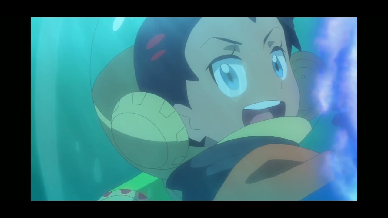 Pikachu and Grookey saw Ash and Goh got blasted off