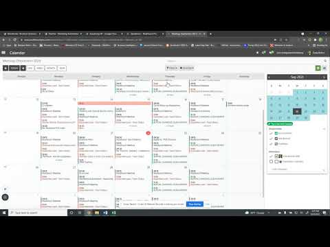 Multitouch Google Calendar API
