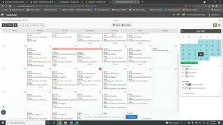 Multitouch Google Calendar API