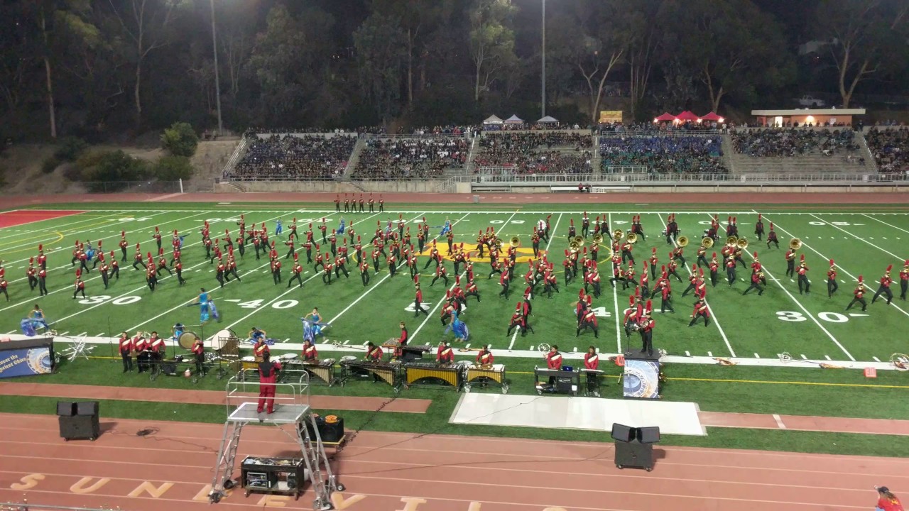 MCHS Marching Sundevils - Field Show: Discover the Ancient Skies - Mt. Carmel Tournament 2016 (4K)
