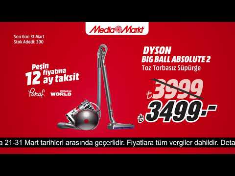 mediamarkt.com.tr’de 3 Gün 3 Gece Kampanyasi | DYSON BIG BALL ABSOLUTE 2 | 3.499 TL - mediamarkt.com.tr’de 3 Gün 3 Gece Kampanyasi | DYSON BIG BALL ABSOLUTE 2 | 3.499 TL