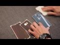 Dbrand mahogany skin for Samsung Galaxy s6 edge "how to apply"