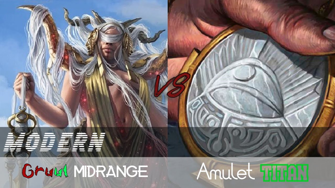MTG Online - [Modern]: Gruul Midrange VS Amulet Titan