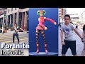 Fortnite dance in public prank  in real life challenge