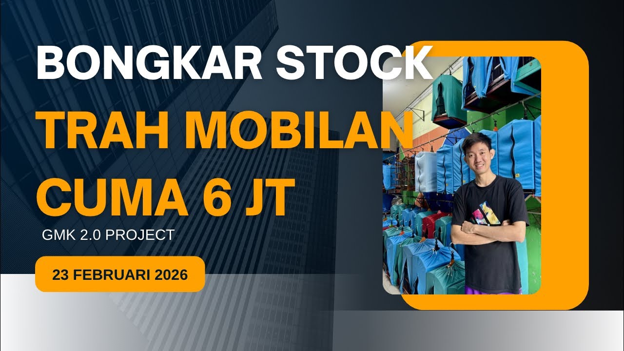 Bongkar Stock Trotol Ring GMK Trah Mobilan Cuma 6 Juta ‼️
