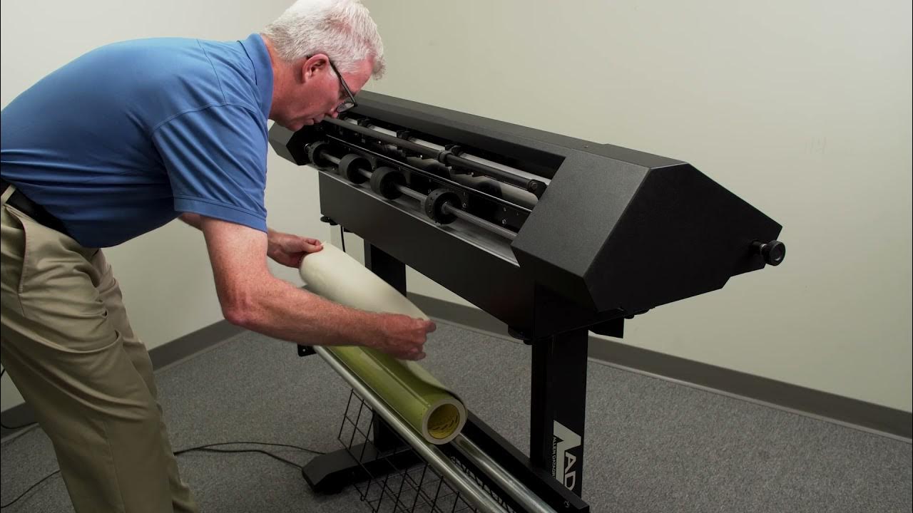 ADSI 536GTS Monument Stencil Cutter Setup YouTube