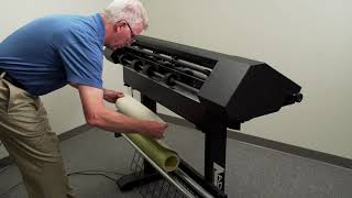 ADSI 536GTS Monument Stencil Cutter: Setup