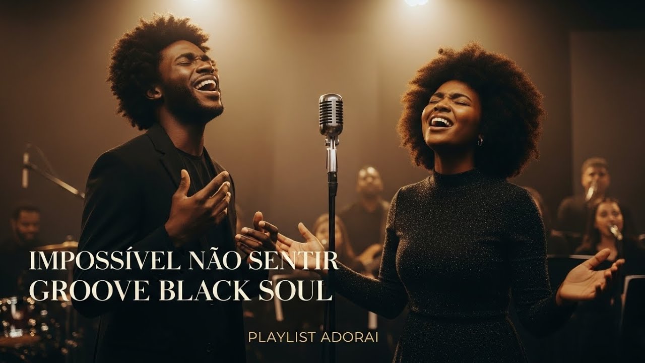 1 HORA DE LOUVOR EM GROOVE BLACK SOUL | Impossível Não Sentir