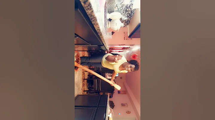 How to make pounded yam 🍠 at home using mortar and pestle