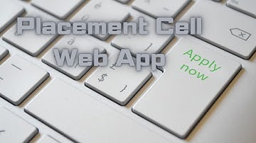 Placement Cell Web App Using Nodejs MongoDB Express