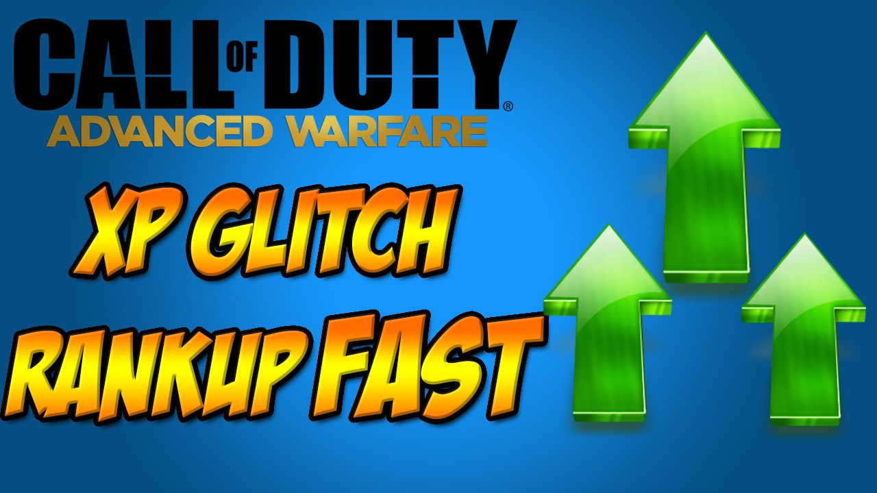 Advanced Warfare: *NEW* XP Glitch Rank Up FAST! Unlimted Double XP