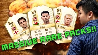 FIFA 17 LEGENDARY FUTDRAFT / MASSIVE 2 RARE PLAYERS PACK OPENING!!