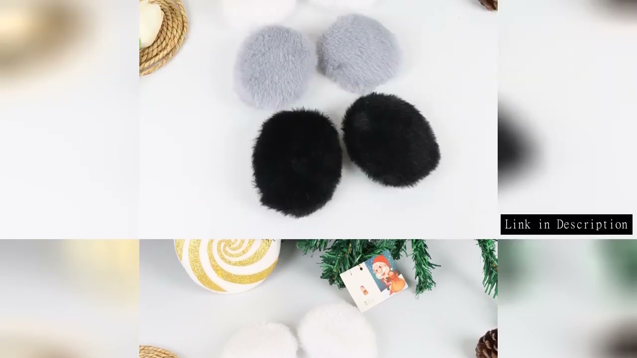 Unisex Outdoor Furry Earmuffs Without Ear Warmers Winter Earmuffs Windproof Ear Protection Earmuffs