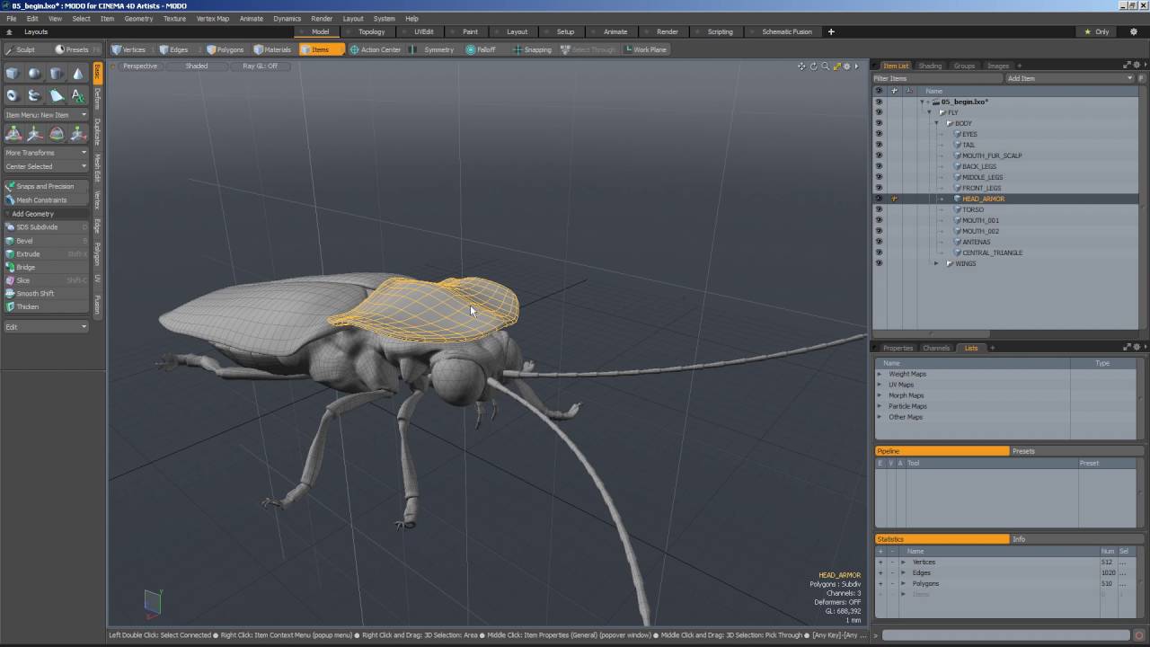 Modo Cinema 4D Tutorial Using Tools in Modo YouTube