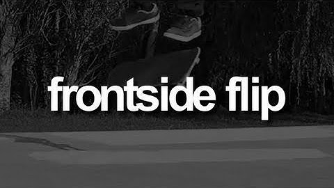 Frontside Flip: First-Person Skateboarding.