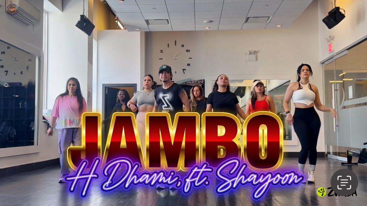 JAMBO |  H Dhami m | ft. Shayoon | ZUMBA | By: ZIN JOEL