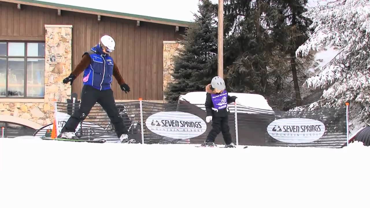 Tiny Tots' Ski School at Seven Springs