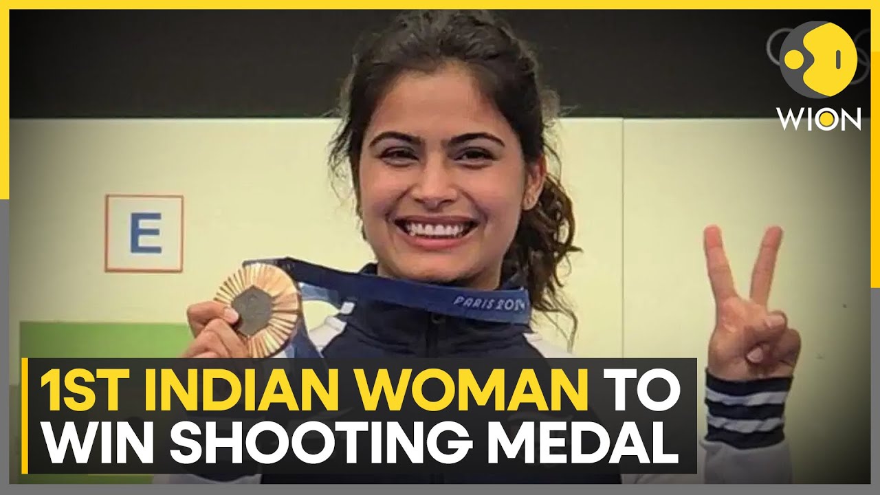 Paris Olympics 2024: Manu Bhaker wins bronze medal | WION Sports - YouTube