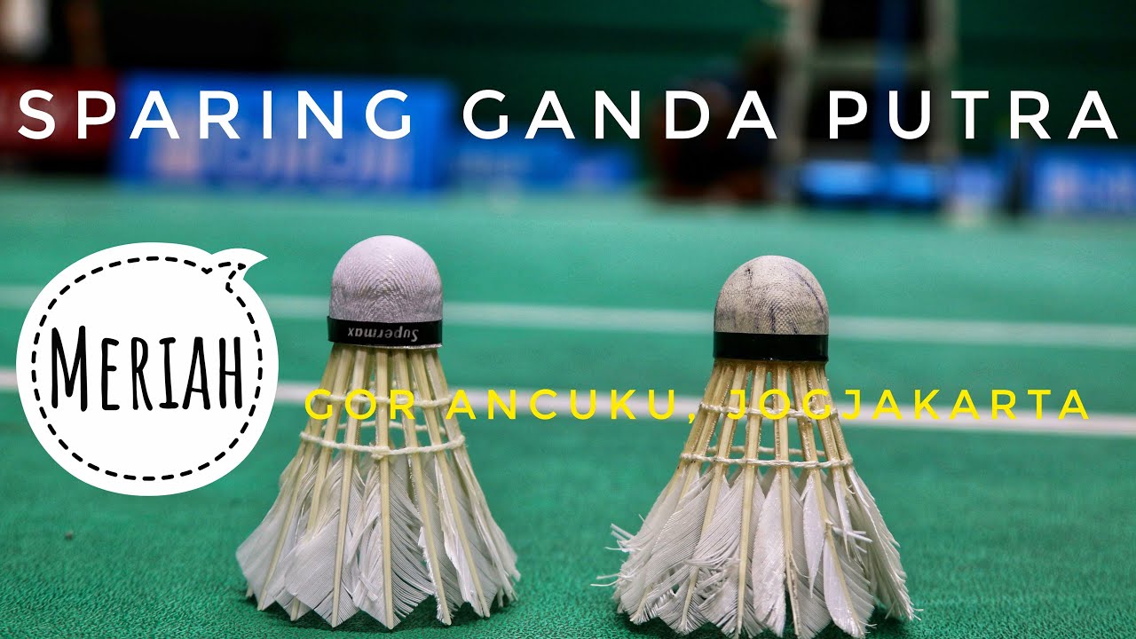 Badminton. Andy/supri vs marsudi/Yoyok - gor ANCUKU Jogja
