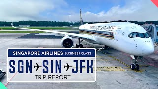 Singapore Airlines Business Class SIN-JFK Trip Report【4K】+ Singapore COVID Transit screenshot 4