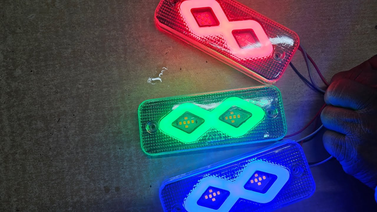 New indicator light universal with drl eye 2 