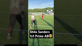 Shilo Sanders 1 on 1 vs Prime Antonio Brown